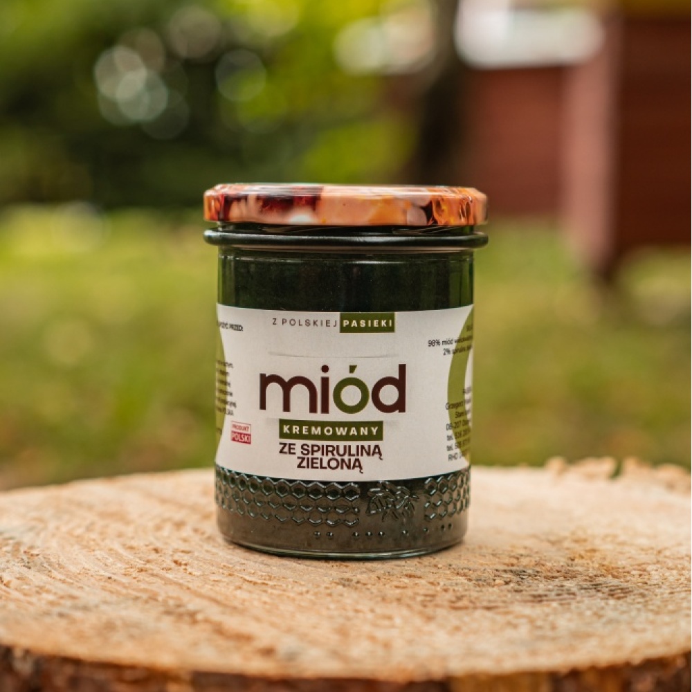 miod_kremowany_ze_spirulina_zielona