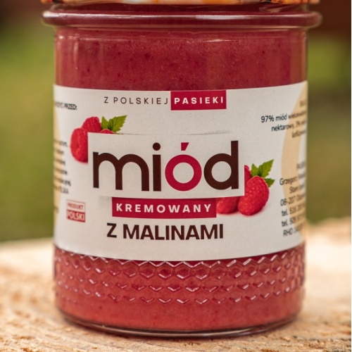 miod_kremowany_z_malinami